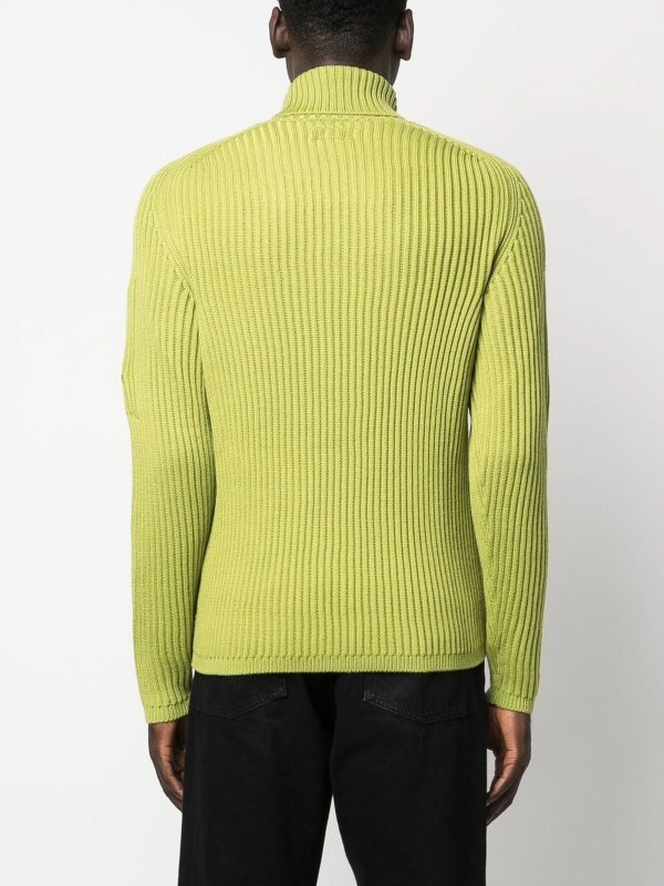 Pull Col Roulé - Jaune shop online: C.P. COMPANY