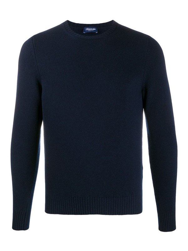 DRUMOHR: Pull col rond - Pull Col Rond - Bleu