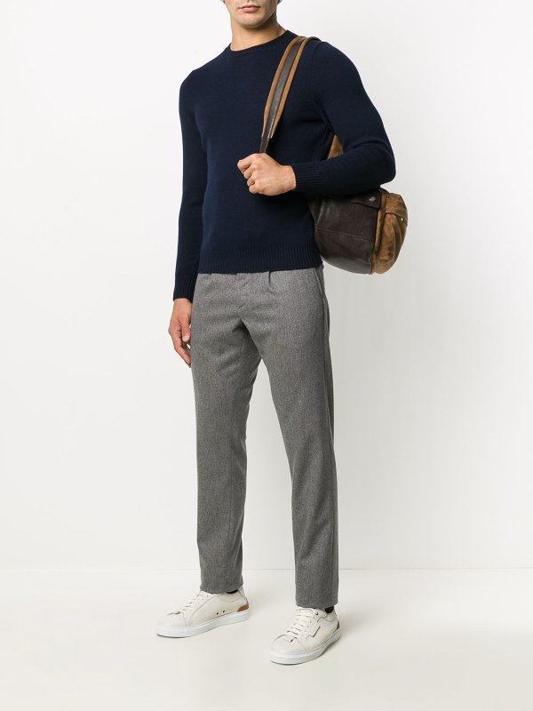DRUMOHR: Pull col rond online - Pull Col Rond - Bleu