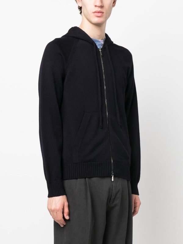 iKRIX DRUMOHR: cardigans - Merino wool zip-up cardigan