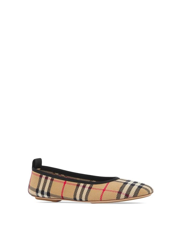 BURBERRY: Ballerinas online - Ballerinas - Beige