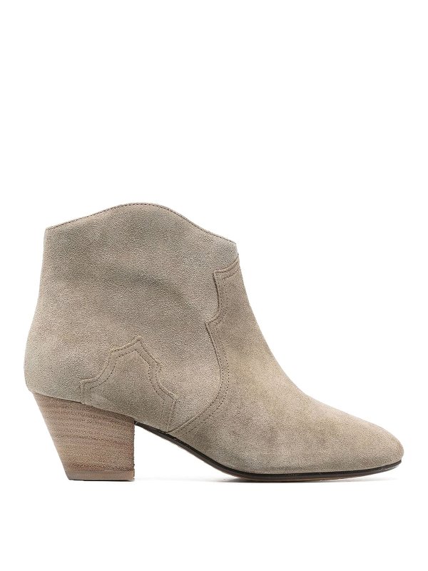 ISABEL MARANT: ankle boots - Suede ankle boots