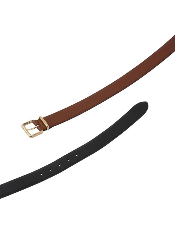 MIU MIU: belts online - Logo buckle belt