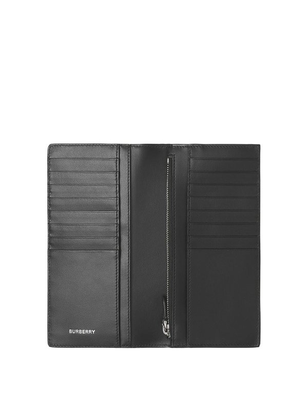 iKRIX BURBERRY: wallets & purses - Leather check-pattern wallet