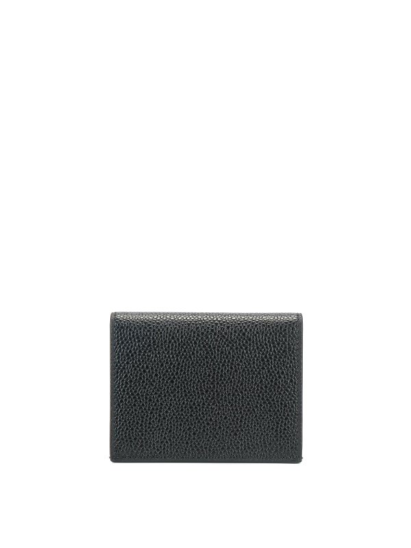 THOM BROWNE: wallets & purses - Striped detailing cardholder