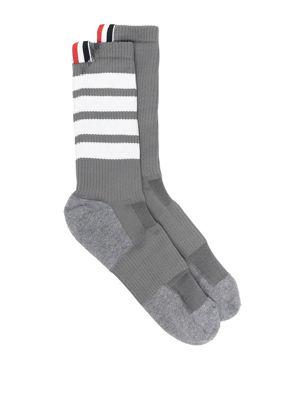 THOM BROWNE: 靴下 - ソックス - グレー