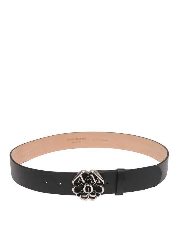 ALEXANDER MCQUEEN: ベルト - ベルト - 黒