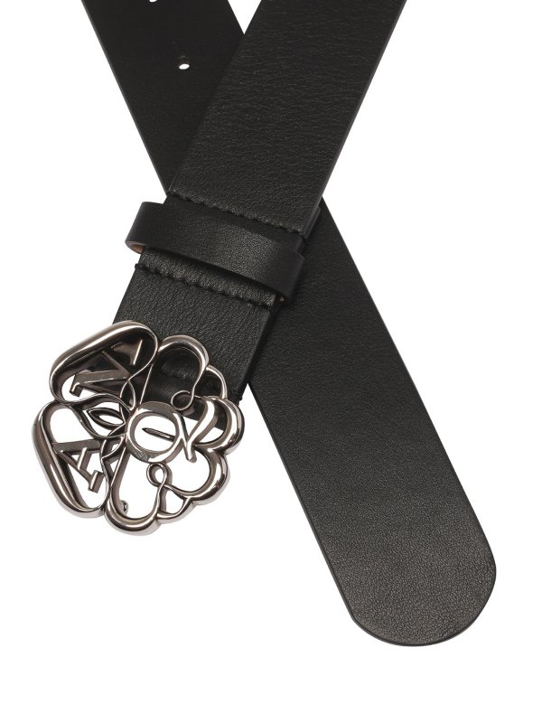 ALEXANDER MCQUEEN: ベルト online - ベルト - 黒