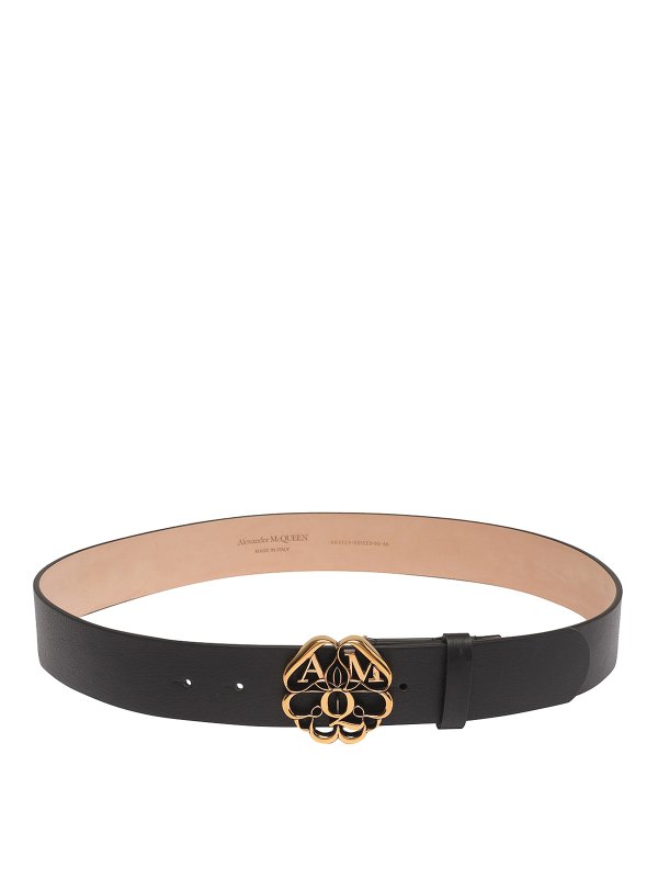 ALEXANDER MCQUEEN: ベルト - ベルト - 黒