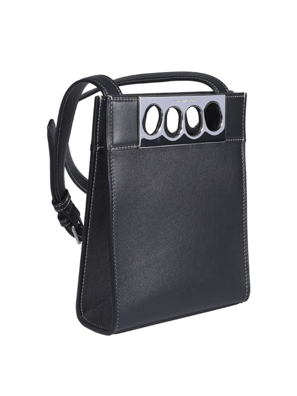 ALEXANDER MCQUEEN: totes bags online - Leather tote
