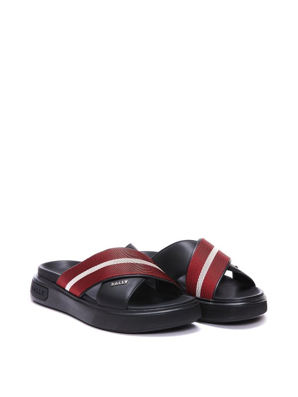 BALLY: sandals online - Leather sandals