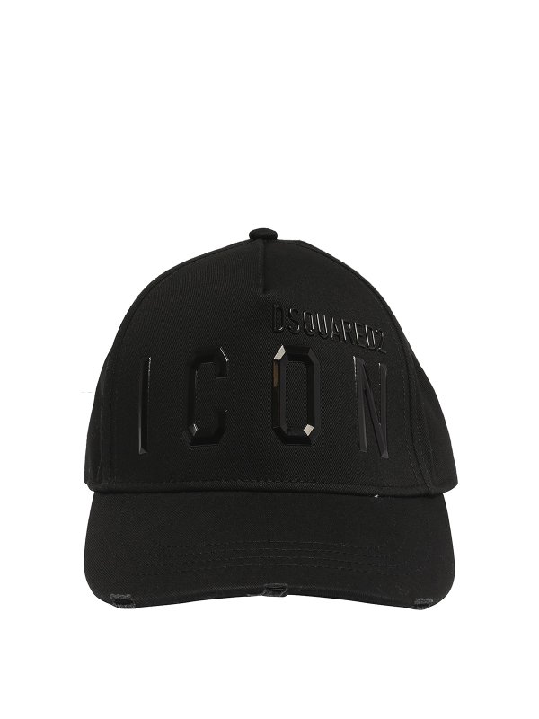 DSQUARED2: wallets & purses - Cotton baseball cap
