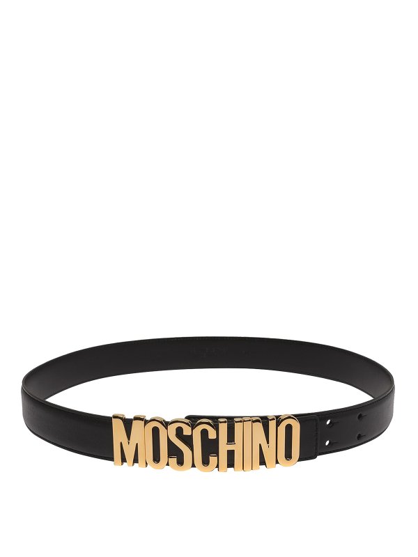 MOSCHINO: ベルト - ベルト - 黒