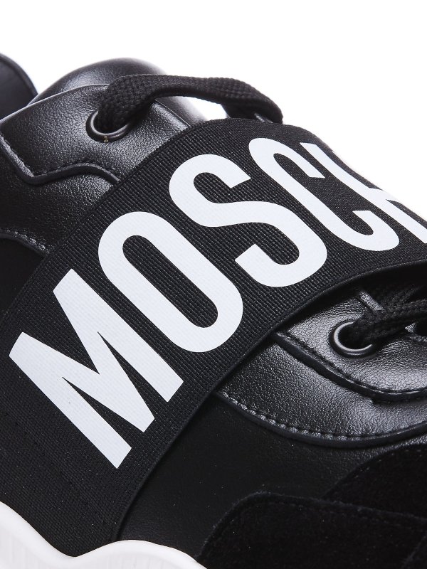 Baskets - Noir shop online: MOSCHINO