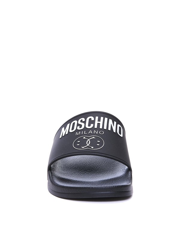 サンダル - 黒 shop online: MOSCHINO