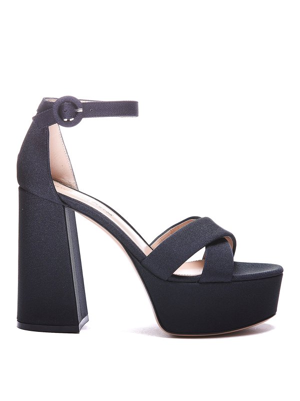 Gianvito Rossi: サンダル - サンダル - 黒