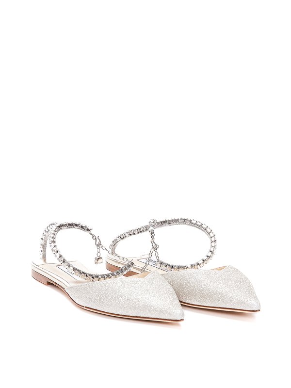 JIMMY CHOO: flat shoes online - Saeda flats