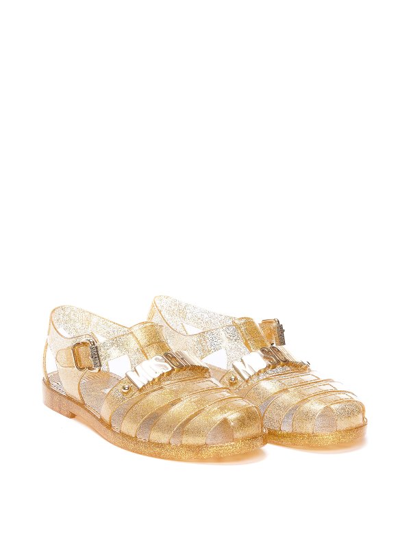 MOSCHINO: サンダル online - サンダル - 金