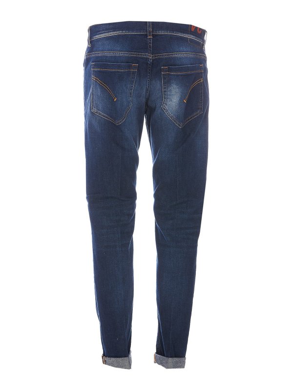 DONDUP: ストレートジーンズ online - ストレートジーンズ - ブルー