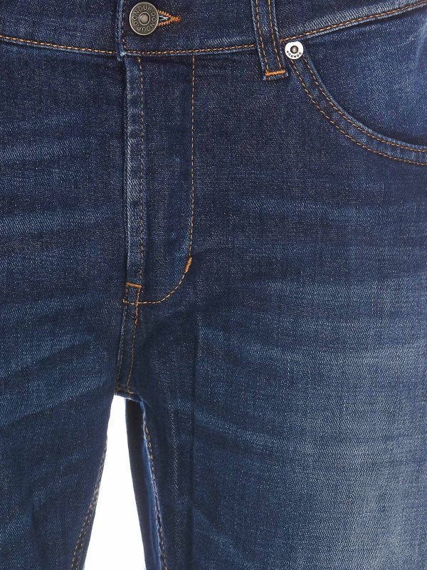 ストレートジーンズ - ブルー shop online: DONDUP