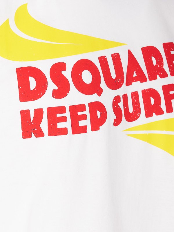 iKRIX DSQUARED2: T-shirts - T-Shirt - Weiß