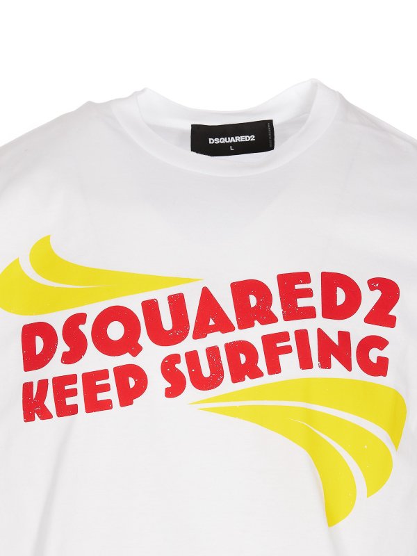 T-Shirt - Weiß shop online: DSQUARED2