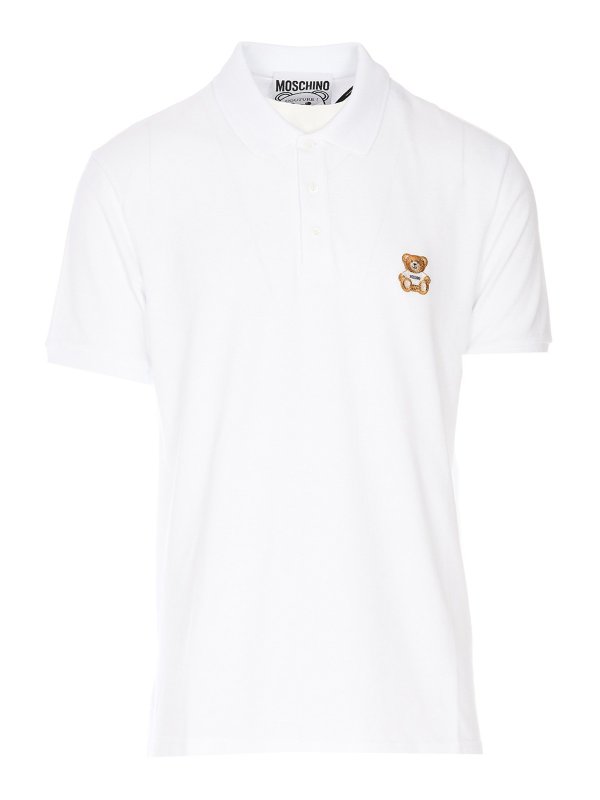 MOSCHINO: ポロシャツ - ポロシャツ - 白