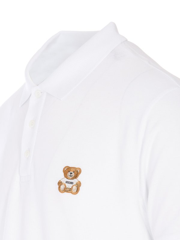 iKRIX MOSCHINO: ポロシャツ - ポロシャツ - 白