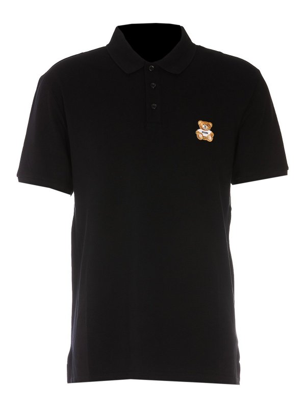 MOSCHINO: polo shirts - Cotton polo