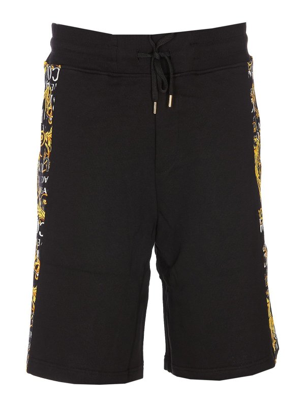 Versace Jeans Couture: Shorts - Shorts - Negro