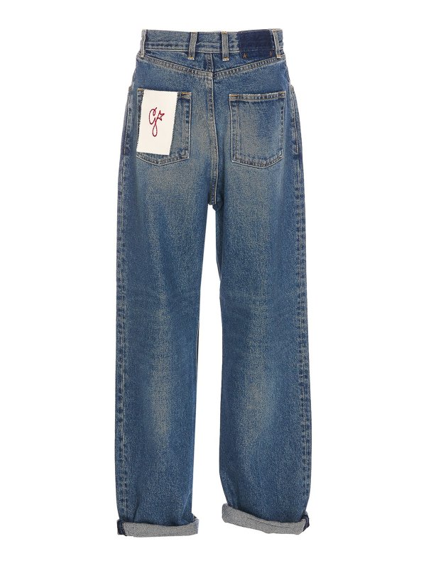 GOLDEN GOOSE: Jeans Boyfriend online - Jeans Boyfriend - Azul