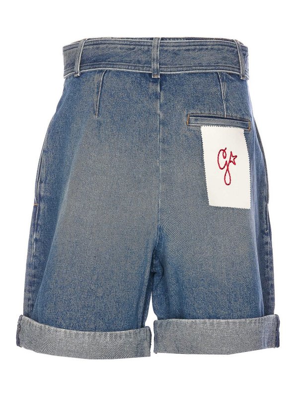 GOLDEN GOOSE: トラウザーショーツ online - ショートパンツ - ブルー