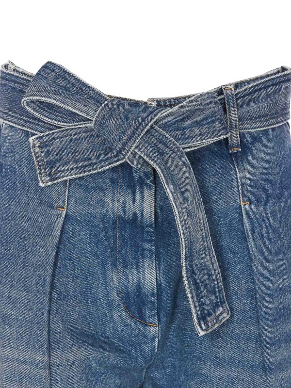 ショートパンツ - ブルー shop online: GOLDEN GOOSE