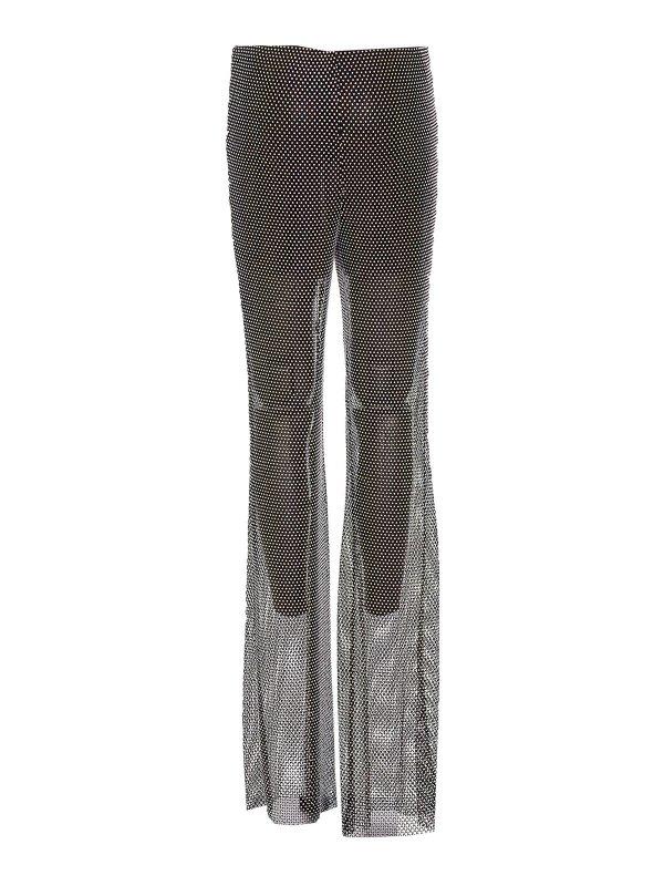 ROTATE Birger Christensen: Pantalons casual - Pantalons Décontractés - Noir