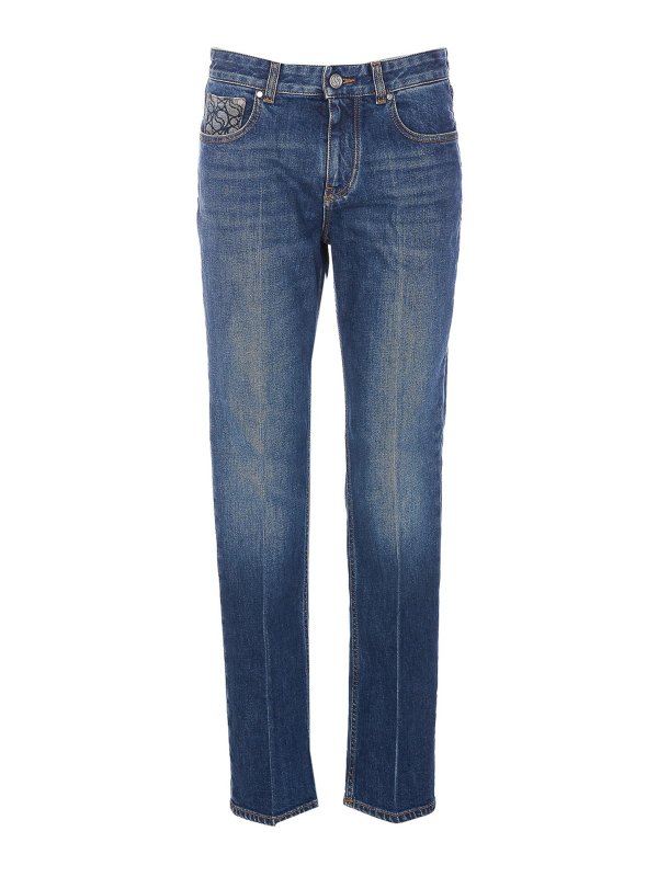 STELLA McCARTNEY: straight leg jeans - Denim jeans