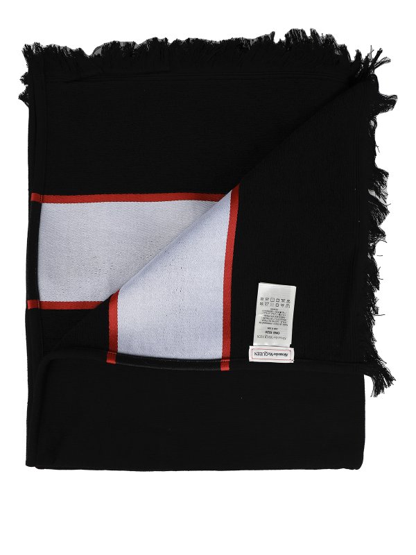 iKRIX ALEXANDER MCQUEEN: Couvertures & Plaids - Couverture - Noir