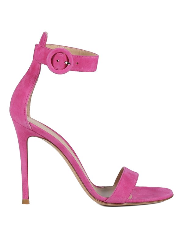 Gianvito Rossi: Sandalen - Sandalen - Rosa