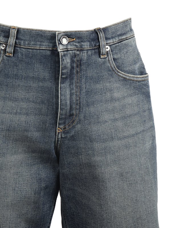 iKRIX DOLCE & GABBANA: pantaloni shorts - Bermuda in denim allungato