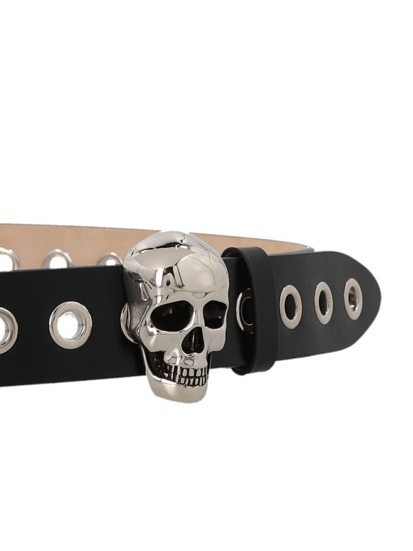 iKRIX ALEXANDER MCQUEEN: Gürtel - Gürtel - Schwarz