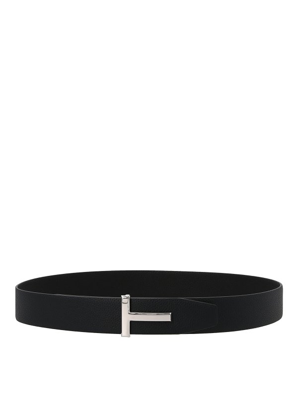 TOM FORD: belts - Logo reversible belt