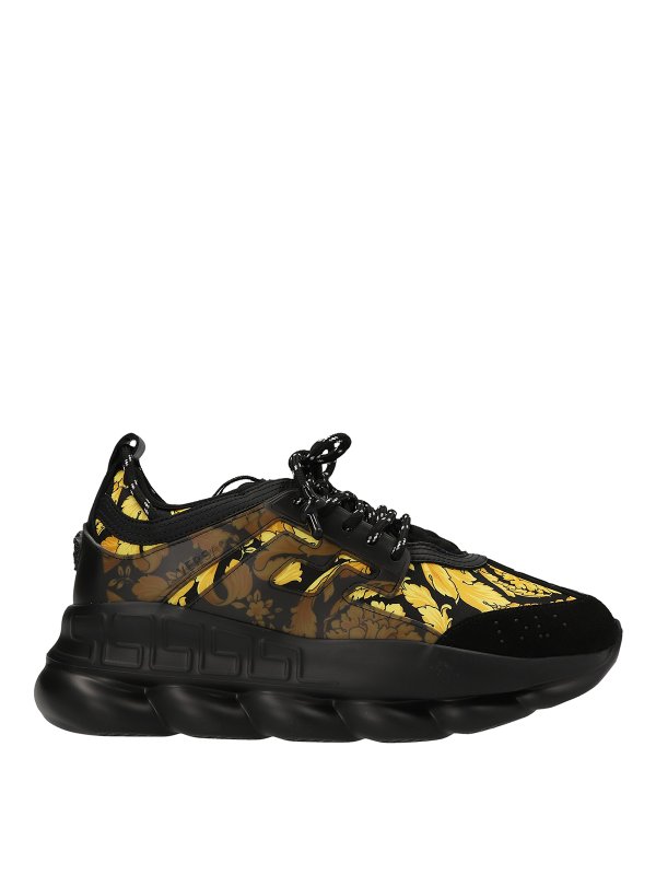 VERSACE: Chaussures de sport - Baskets - Chain Reaction