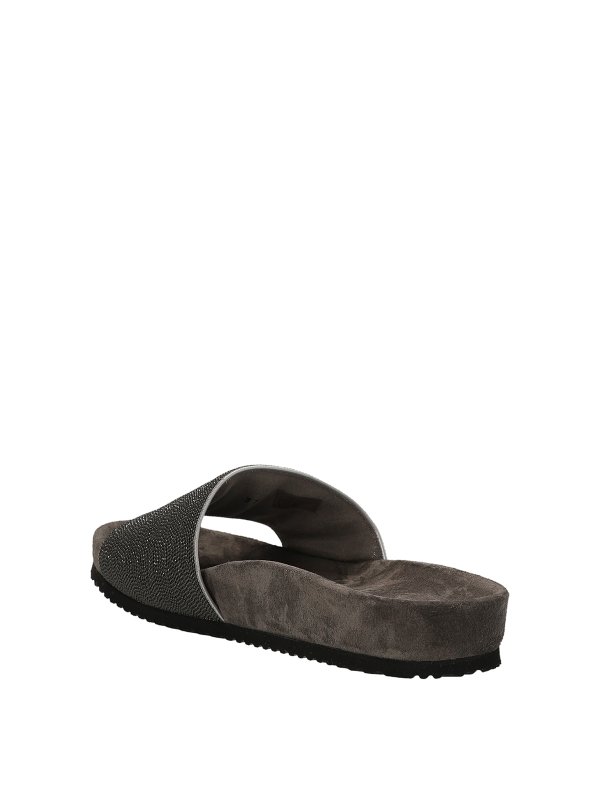 BRUNELLO CUCINELLI: Sandalen online - Sandalen - Schwarz