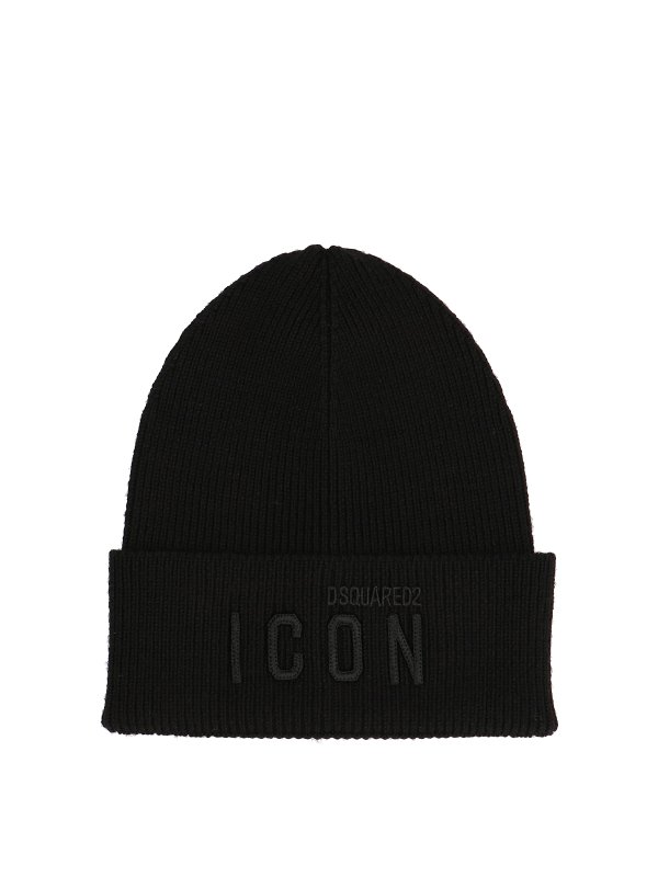 DSQUARED2: beanies - Logo embroidery beanie