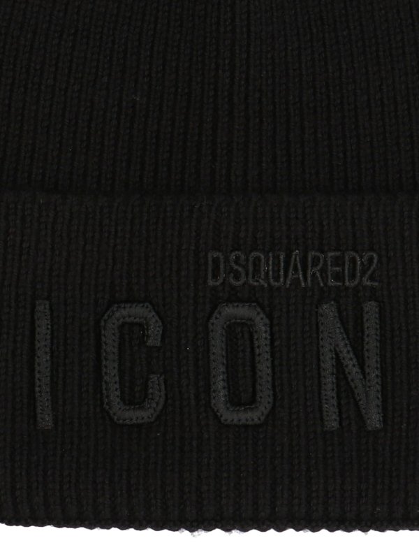 iKRIX DSQUARED2: beanies - Logo embroidery beanie