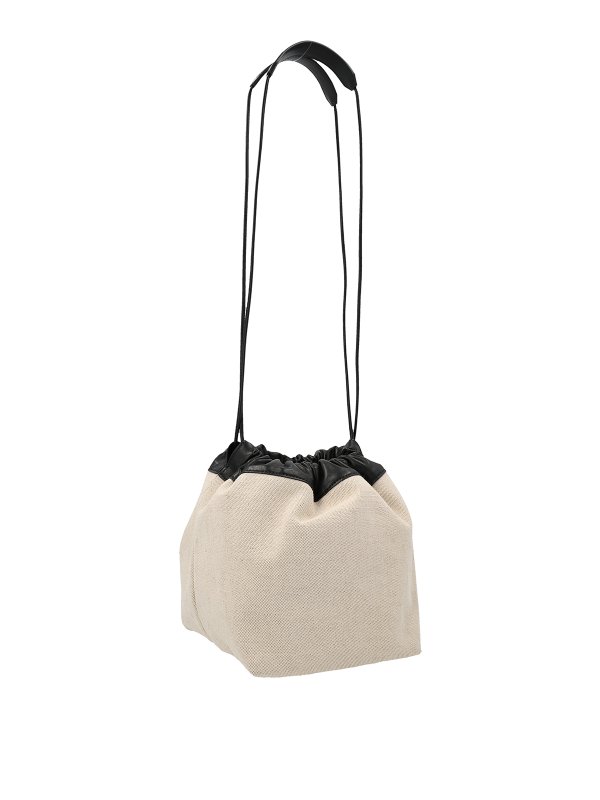 JIL SANDER: cross body bags online - Dumpling bucket bag