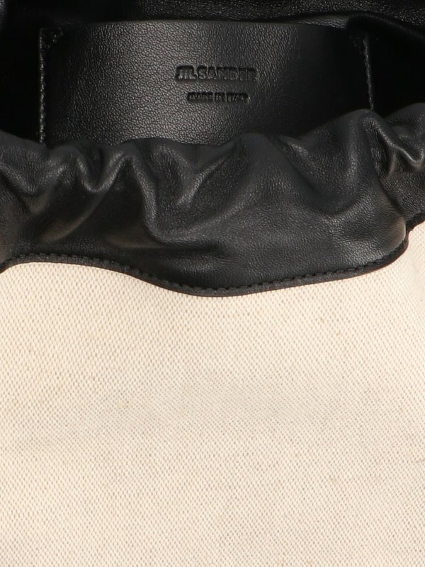 Dumpling bucket bag shop online: JIL SANDER