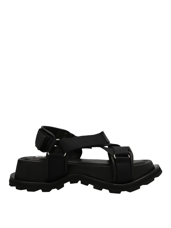 JIL SANDER: sandali - Sandali oversize