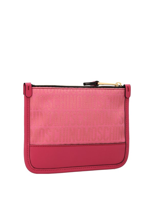 MOSCHINO: clutches online - Jacquard clutch bag
