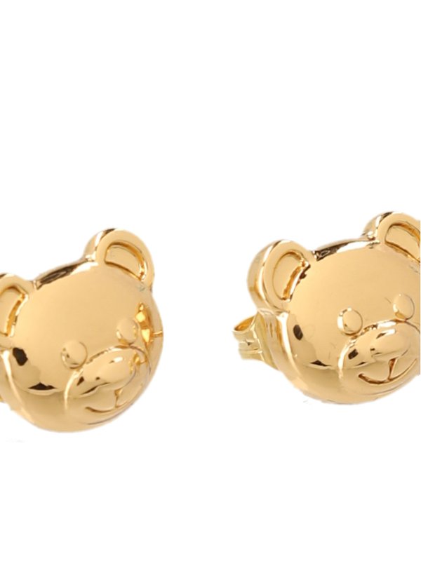 The Best Shops MOSCHINO: Earrings - Teddy bear earrings