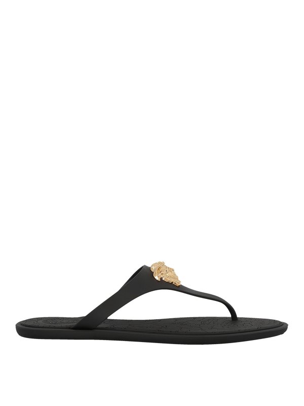 VERSACE: sandals - Medusa flip flop